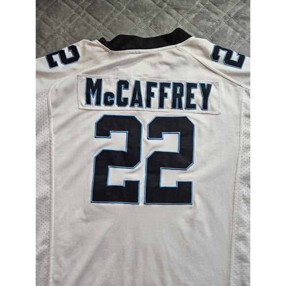 Nike On Field McCaffrey #22 Carolina Panthers Black NFL Jersey Men’s XXXL - Picture 3 of 7